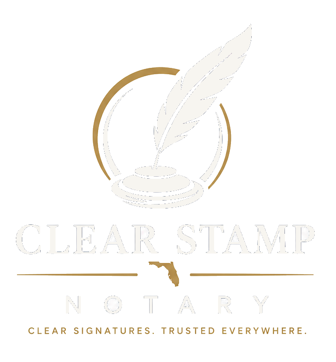 Clear Stamp Notary